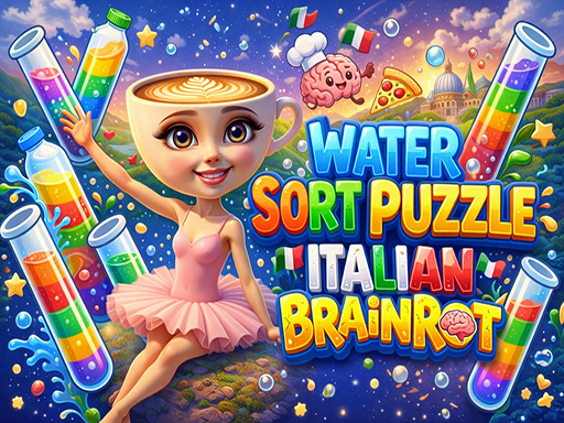 Water Sort Puzzle   Italian Brainrot gameplay