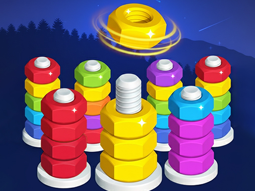 Nuts Color Sorting Game gameplay