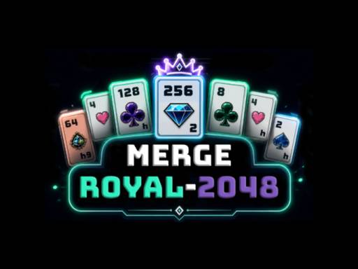Merge Royal 2048 gameplay