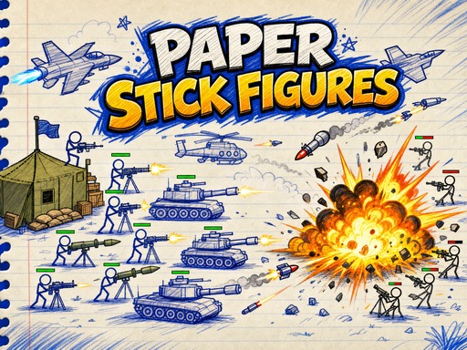 Paper Stick Figures thumbnail
