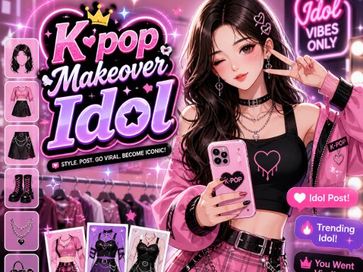 K pop Makeover Idol gameplay
