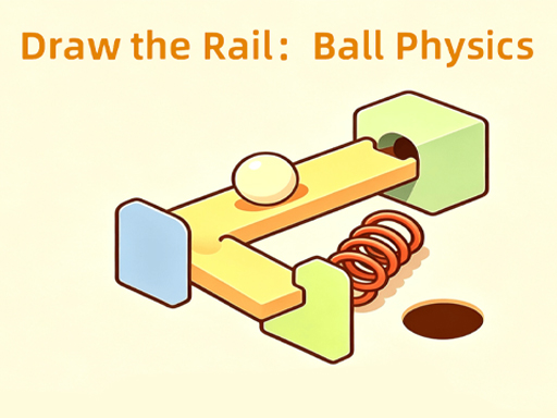 Draw the RailBall Physics gameplay