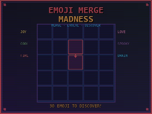 EMOJI MERGE MADNESS gameplay
