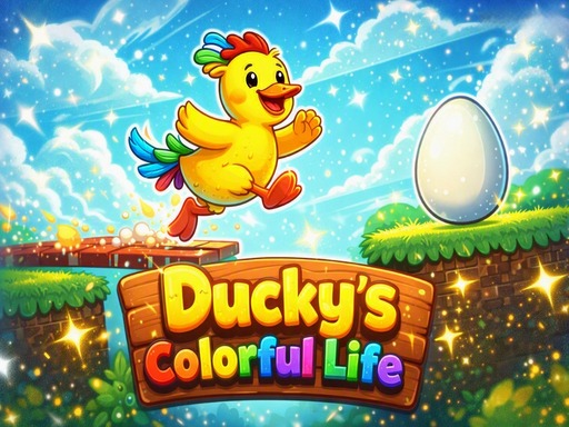 Duckys Colorful Life gameplay