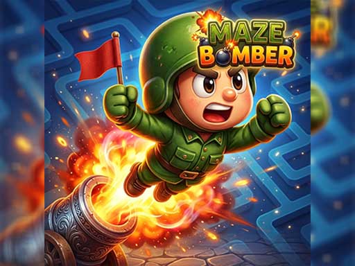 Maze Bomber Game gameplay
