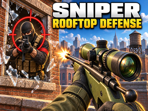 Sniper: Rooftop Defense gameplay