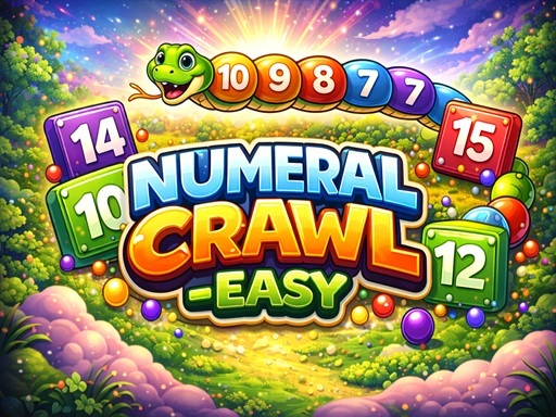 Numeral Crawl   Easy gameplay