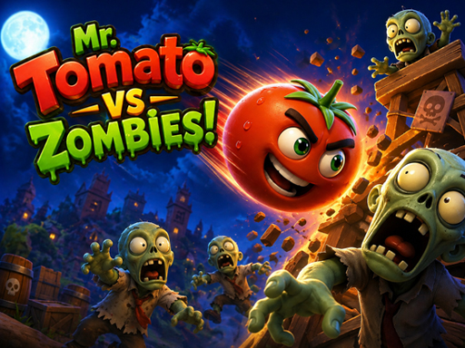 Mr Tomato VS Zombies gameplay