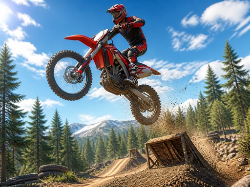 Dirt Bike Racing Adventure gameplay