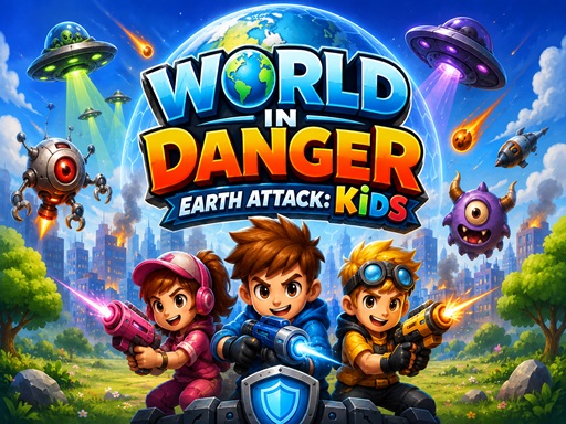 World in Danger   Earth Attack Kids gameplay
