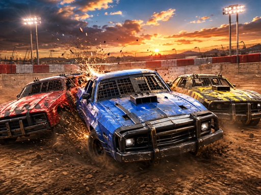 Derby Car War Arena gameplay