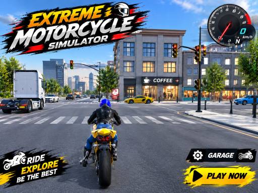 Extreme Motorcycle Simulator gameplay