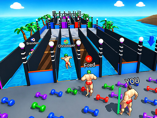 Muscle Race Game gameplay