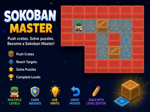 Sokoban Master gameplay
