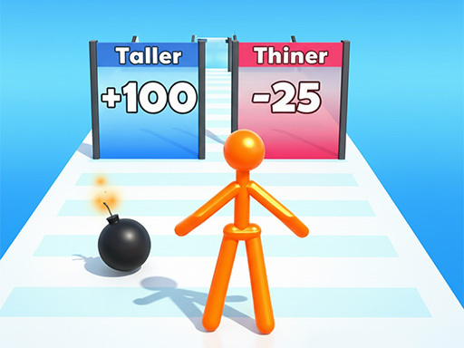 Tall Man Runner Game gameplay