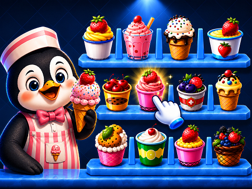 Ice Cream Sorting gameplay