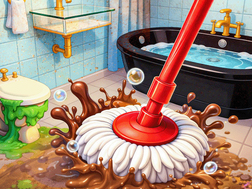 Home Makeover Cleaning Game gameplay