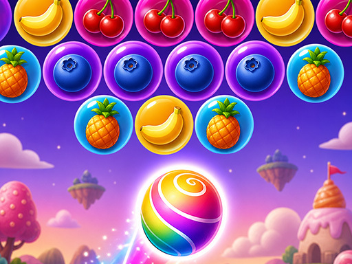 Bubble Fruit Shooter 2D gameplay