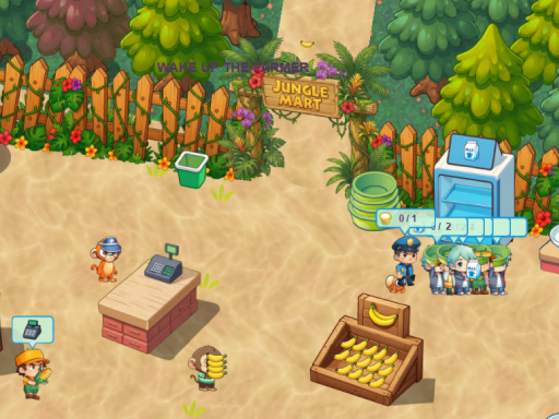 Jungle Mart idle game thumbnail