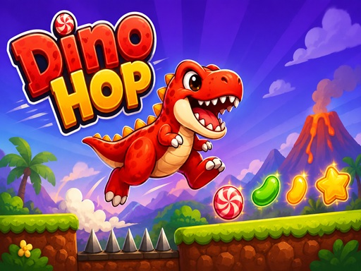 DinoHop gameplay