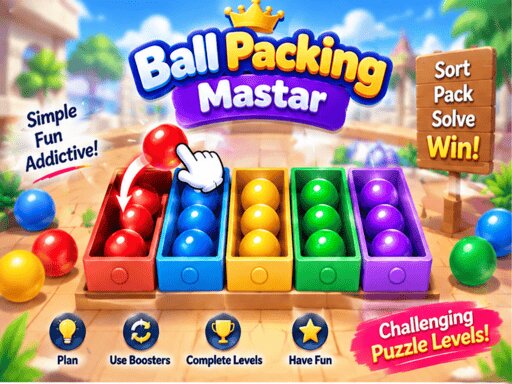 Ball Packing Master Puzzle &ndash; Fill Box gameplay