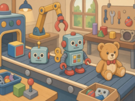 Toy Factory Conveyor gameplay
