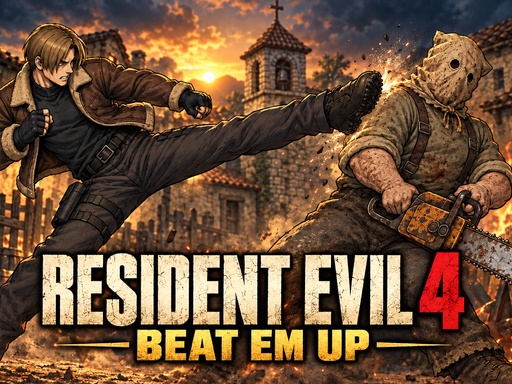 Resident Evil 4: Beat Em Up gameplay