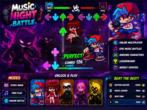 Music Night Battle: Rhythm Game thumbnail