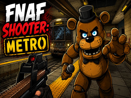 FNAF Shooter: Metro gameplay
