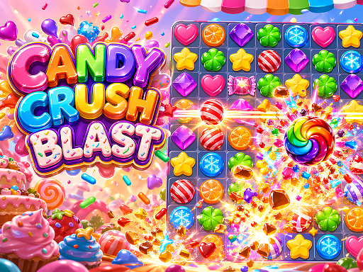 Candy Crush Blast gameplay