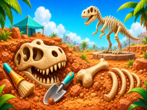 Dinosaur Dig gameplay