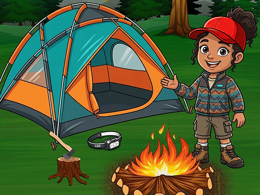 Mini Camping Adventure gameplay