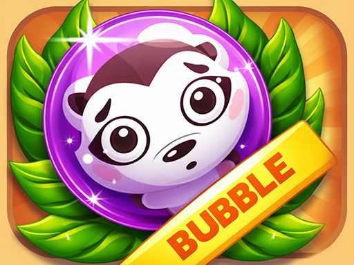 Raccoon Bubble Shooter gameplay