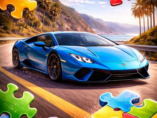Racing Cars Puzzle Time gameplay