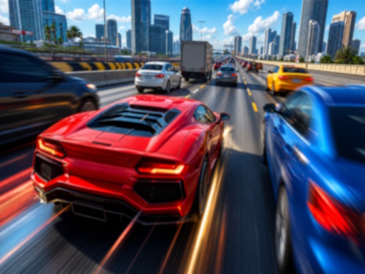 Race Through Traffic gameplay