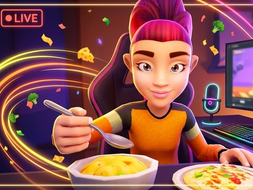 Live Eating Simulator gameplay