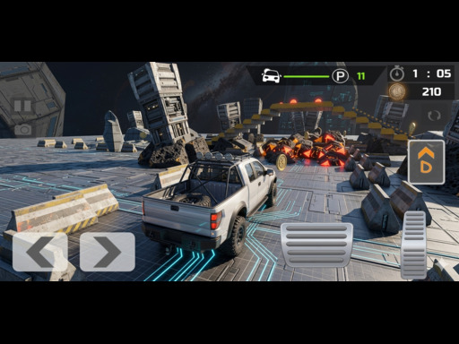 Offroad Prado Parking gameplay