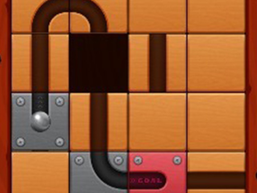 Unroll Ball Slide Puzzle gameplay