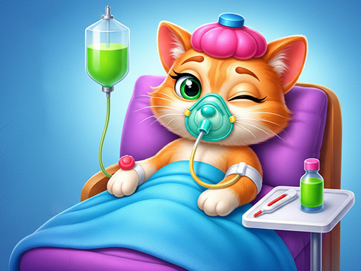 Pet Doctor Caring Game gameplay