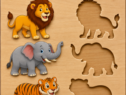 Cute Animal Puzzle Game gameplay