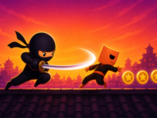 Ninja on the Run gameplay