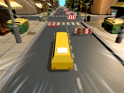 Crazy Bus Escape Runner gameplay