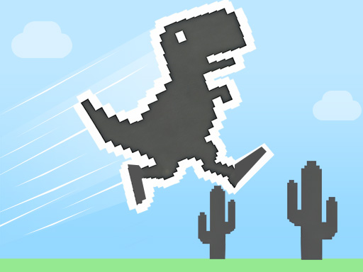 Doodle Dino Run gameplay