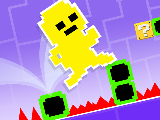 Geometry Man Dash Lite gameplay