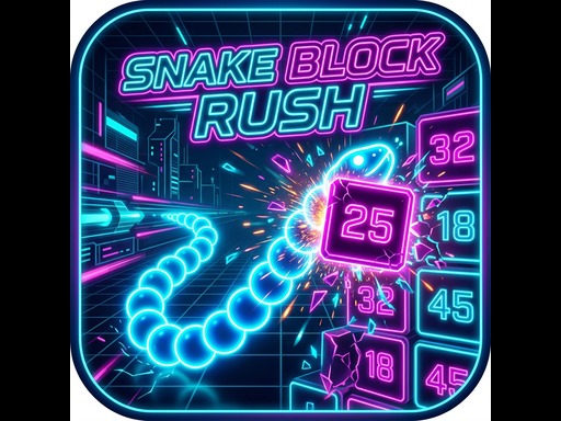 Snake Block Rush gameplay