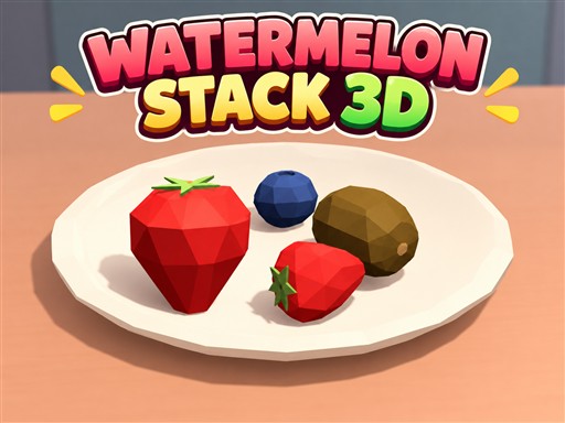 Watermelon Stack 3D gameplay
