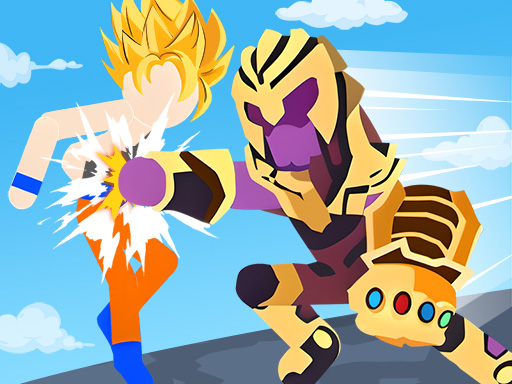Stickman Warriors Superhero Fight gameplay