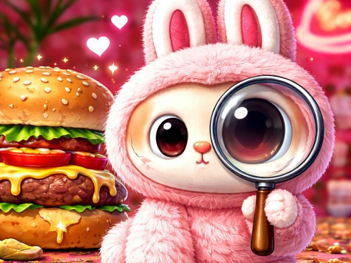 Labubu Hidden Burger gameplay