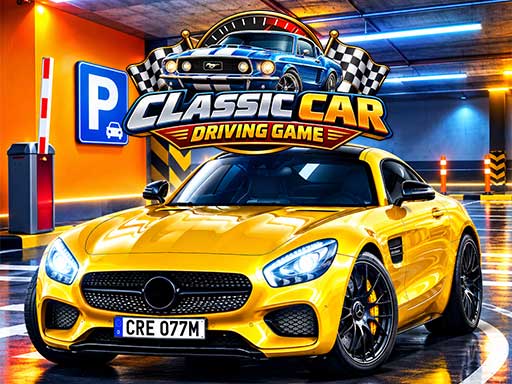 Classic Car Driving Game gameplay