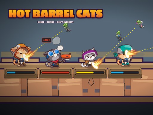 Hot Barrel Cats gameplay